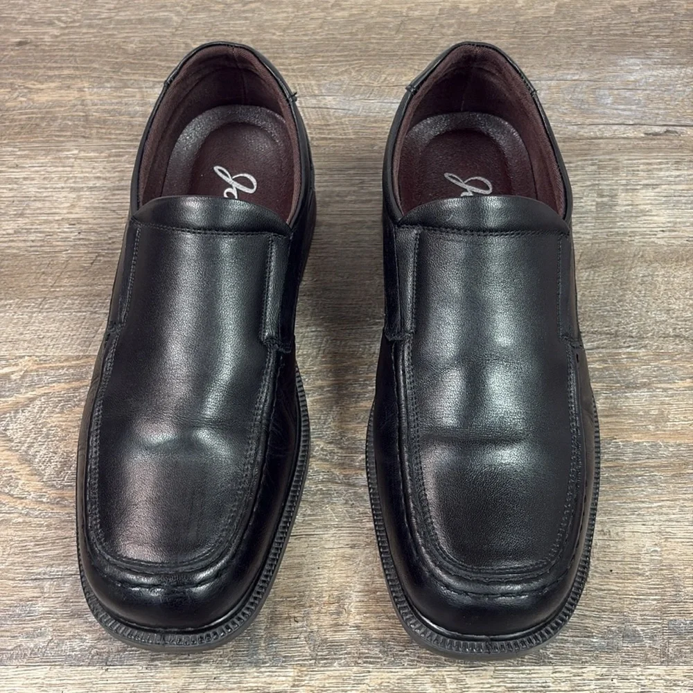 Jousen MY809  Men’s Black Slip On Loafers Size 8